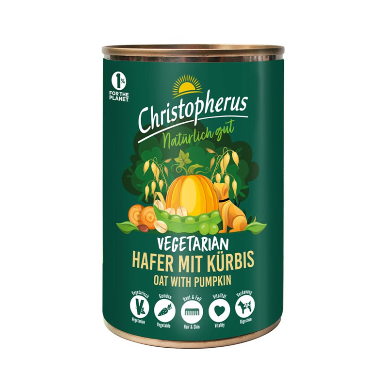 Christopherus Vegetarian Hafer Kürbis