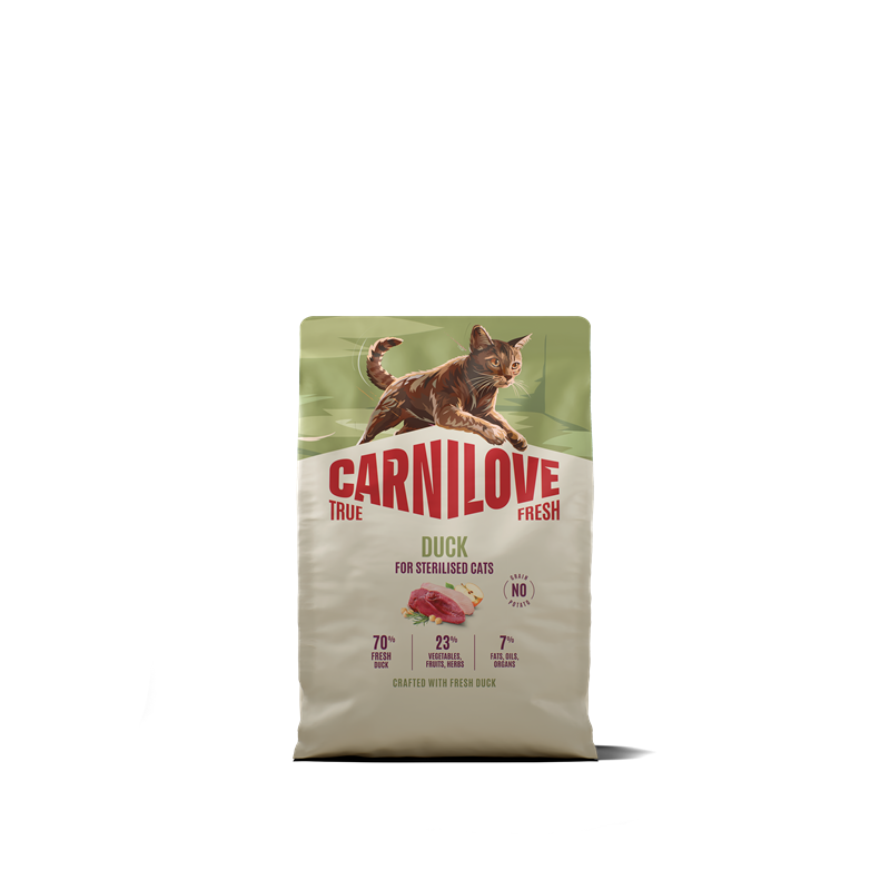 Carnilove Cat TrueFresh Adult sterilised - Duck