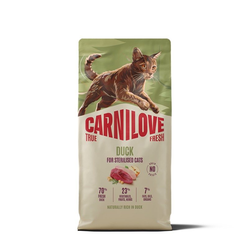 Carnilove Cat TrueFresh Adult sterilised - Duck