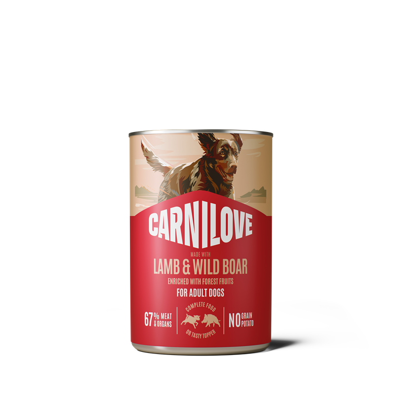 Carnilove Dog Dose Paté Adult - Lamb &amp; Wild Boar