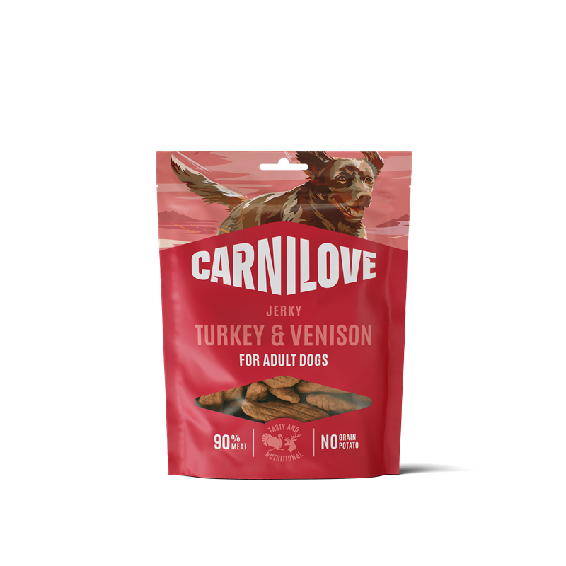 Carnilove Dog Snack Jerky - Turkey &amp; Venison