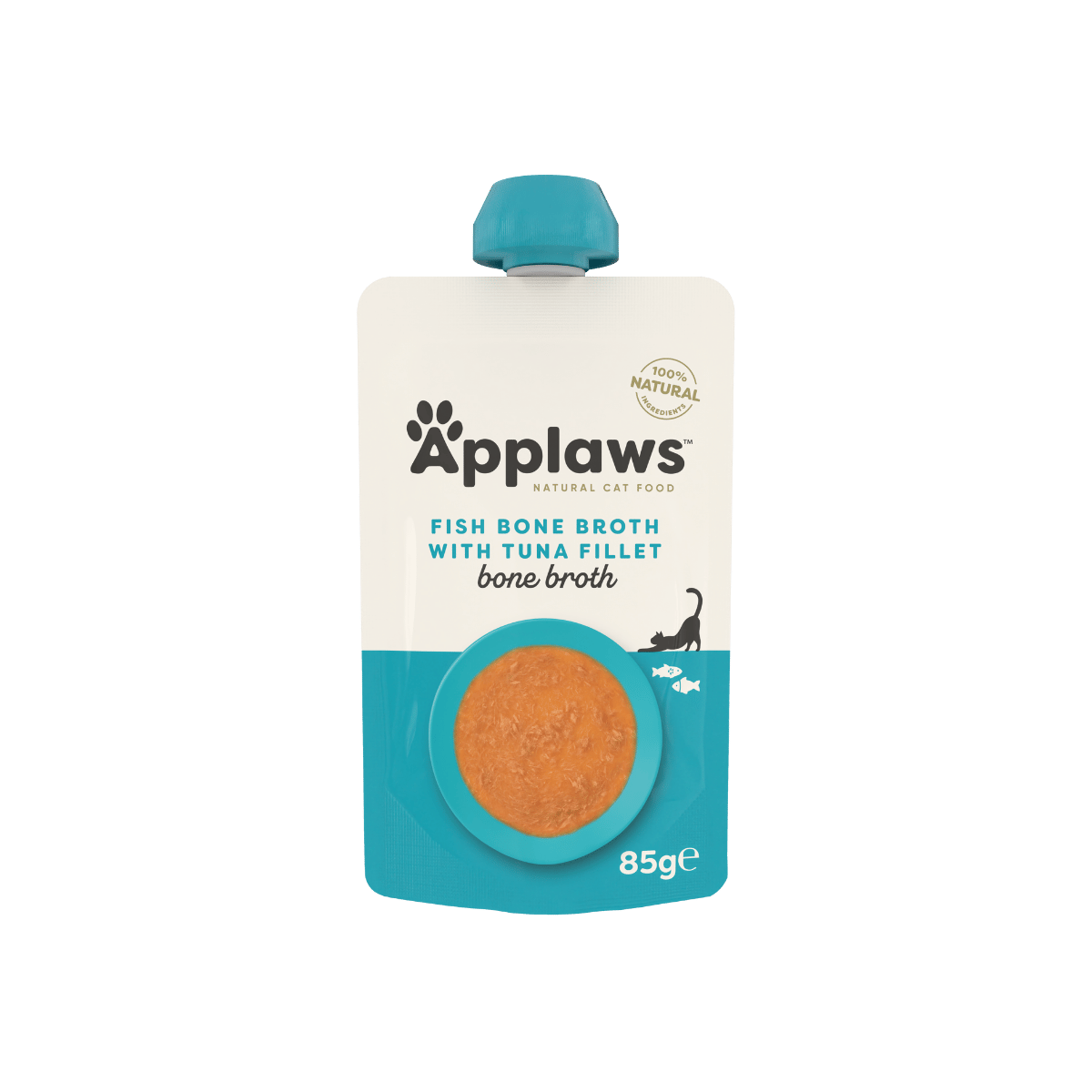 Applaws Katze Soup Fischbrühe Thunfisch – 12 x 85 g