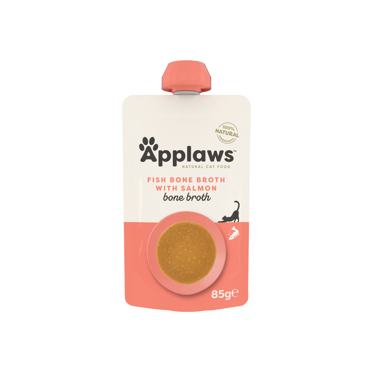 Applaws Katze Soup Fischbrühe Lachs – 12 x 85 g