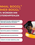 99% der Käufer würden den BOGGL als Schleckspielzeug für Hunde weiterempfehlen