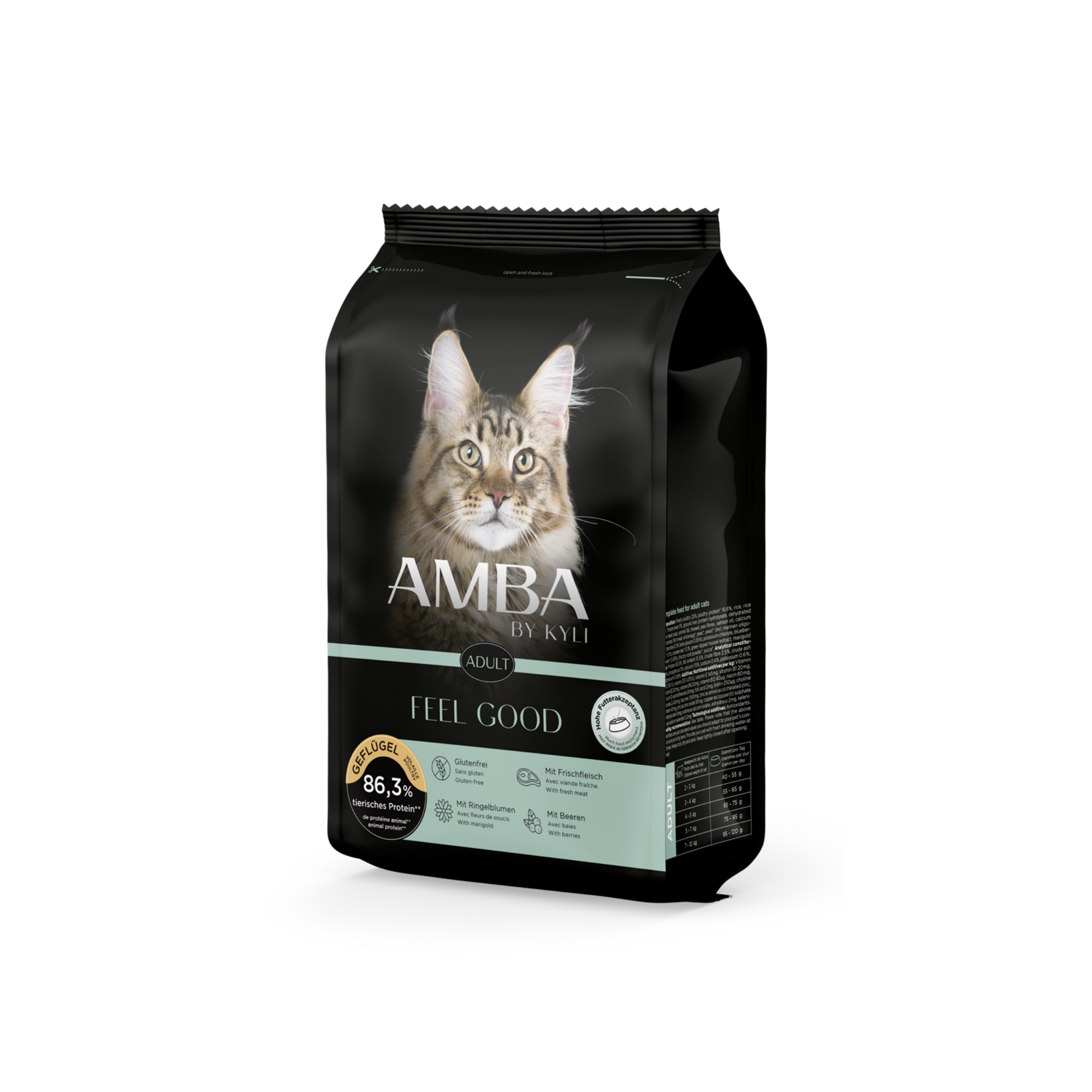 Artikel mit dem Namen AMBA by kyli Feel Good im Shop von zoo.de , dem Onlineshop für nachhaltiges Hundefutter und Katzenfutter.