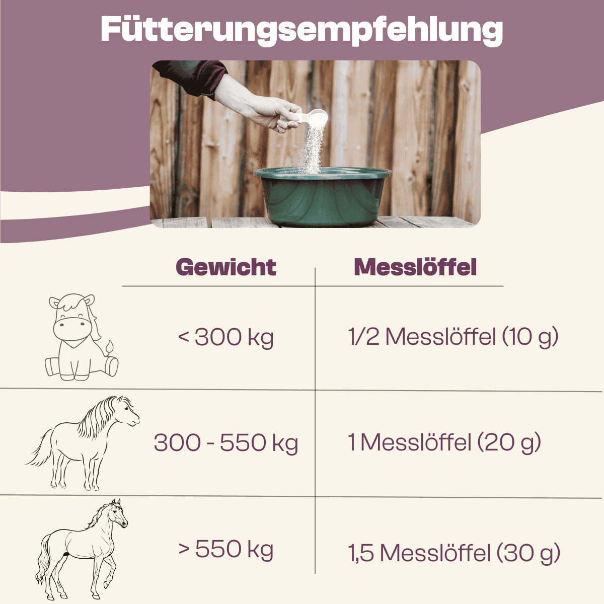 Amino Horse Aminosäuren Vitalmix 650g Monatspackung