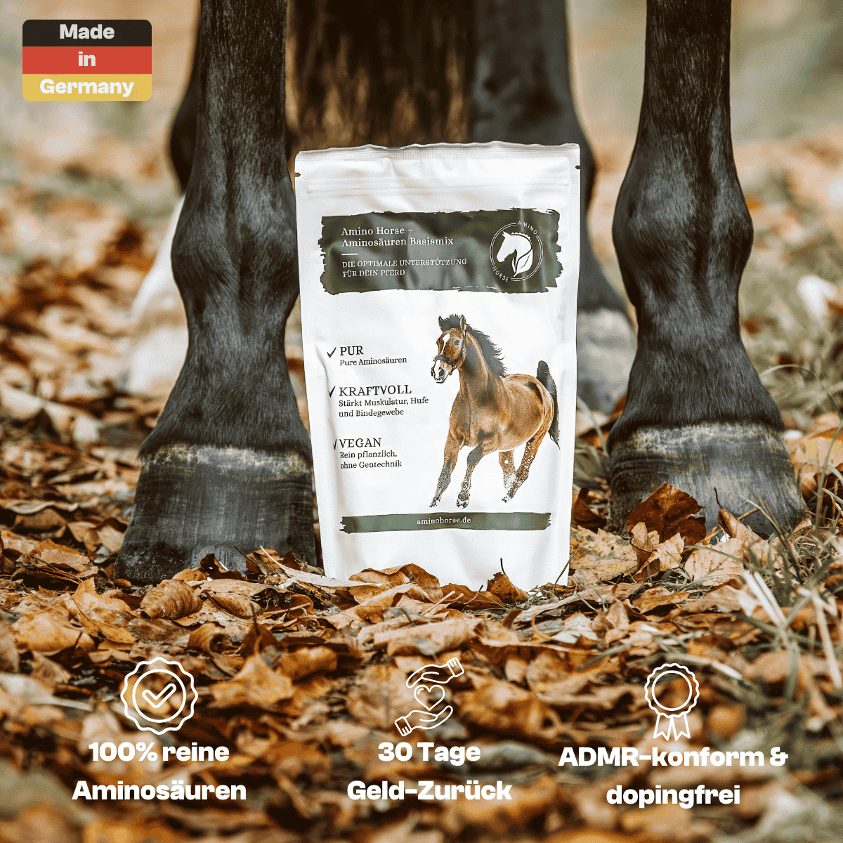 Horse Aminosäuren Basismix 650g Monatspackung