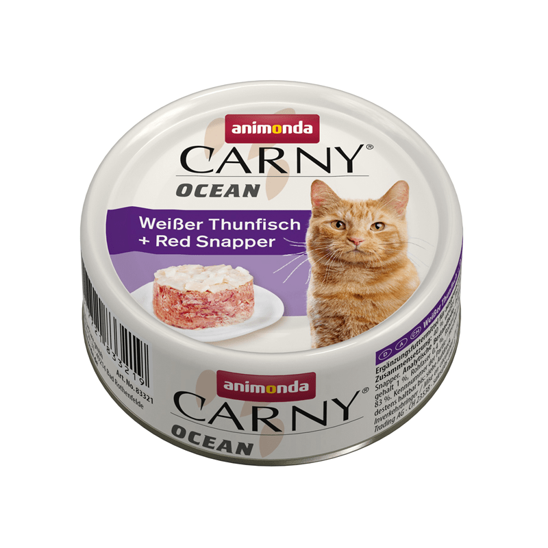 Animonda Cat Dose Carny Ocean Thunfisch & Red Snapper, Nassfutter