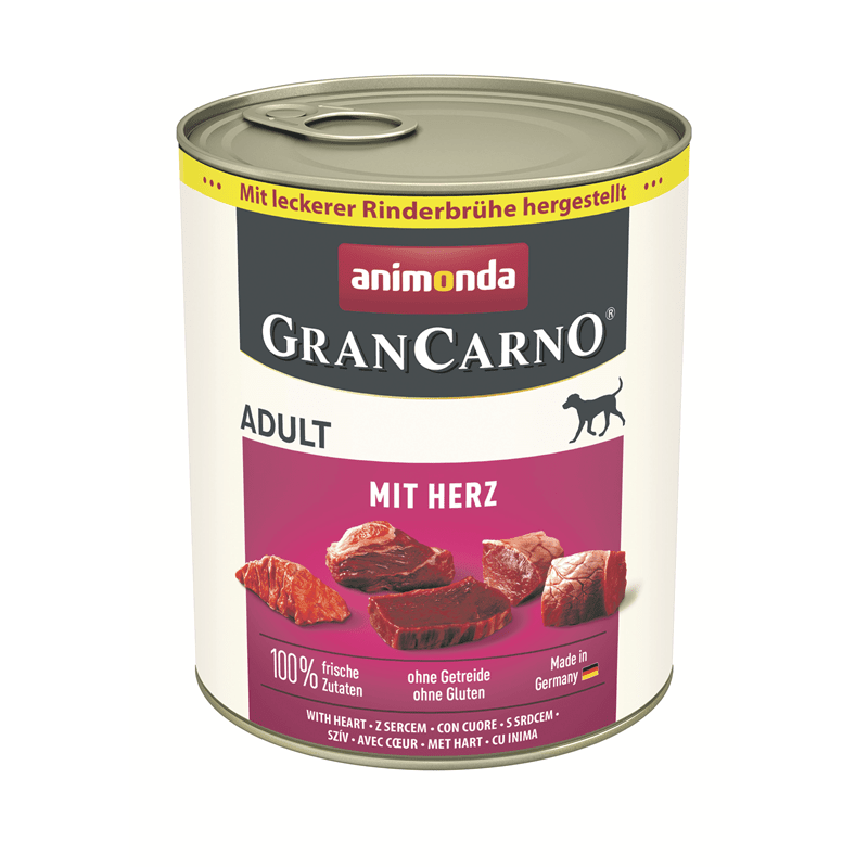 Animonda Dog Dose GranCarno Adult mit Herz, Nassfutter