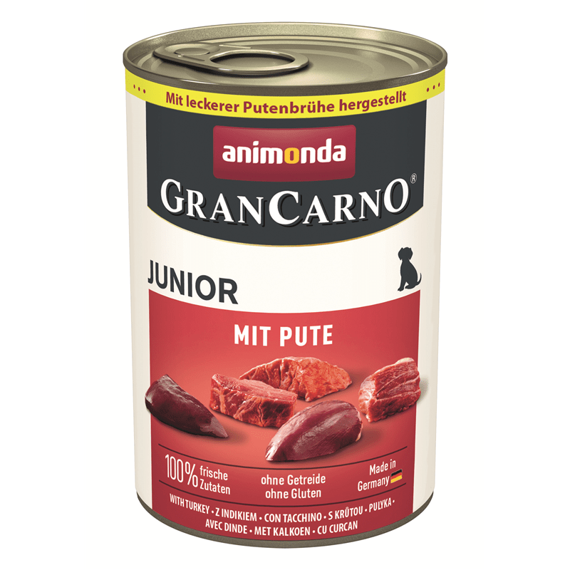 Animonda Dog Dose GranCarno Junior mit Pute, Nassfutter