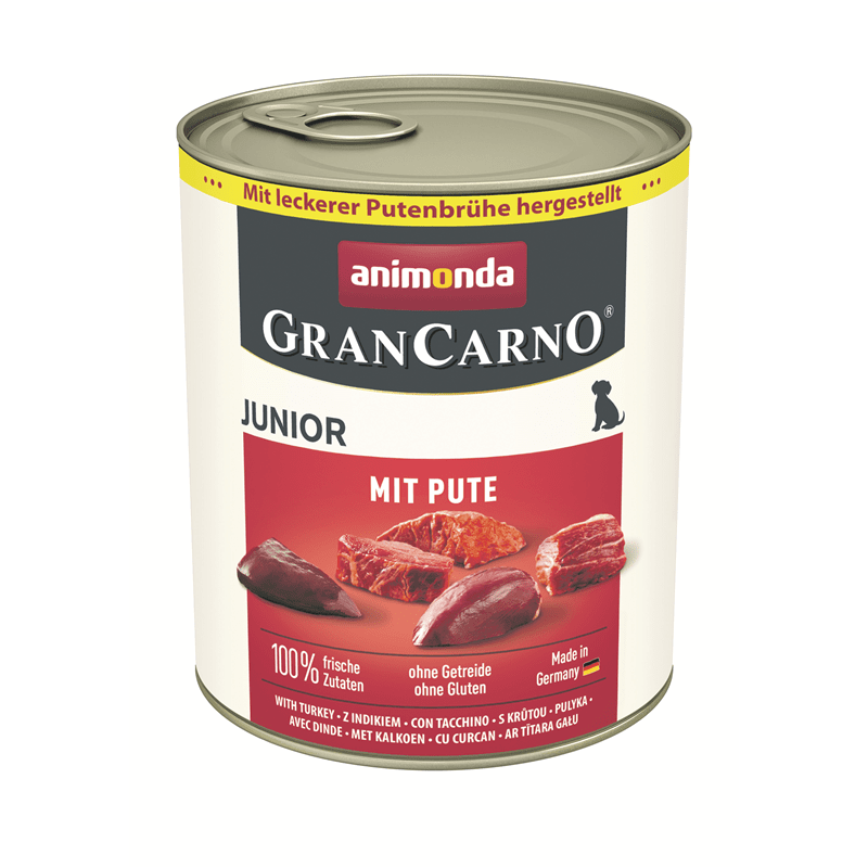 Animonda Dog Dose GranCarno Junior mit Pute, Nassfutter