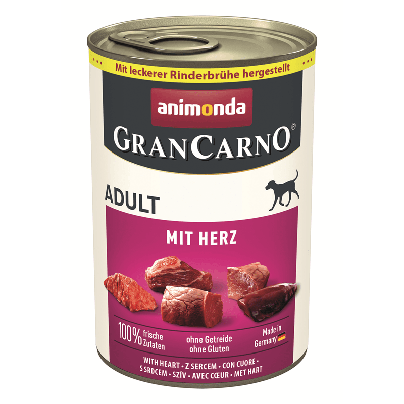 Animonda Dose GranCarno Adult mit Herz, Nassfutter