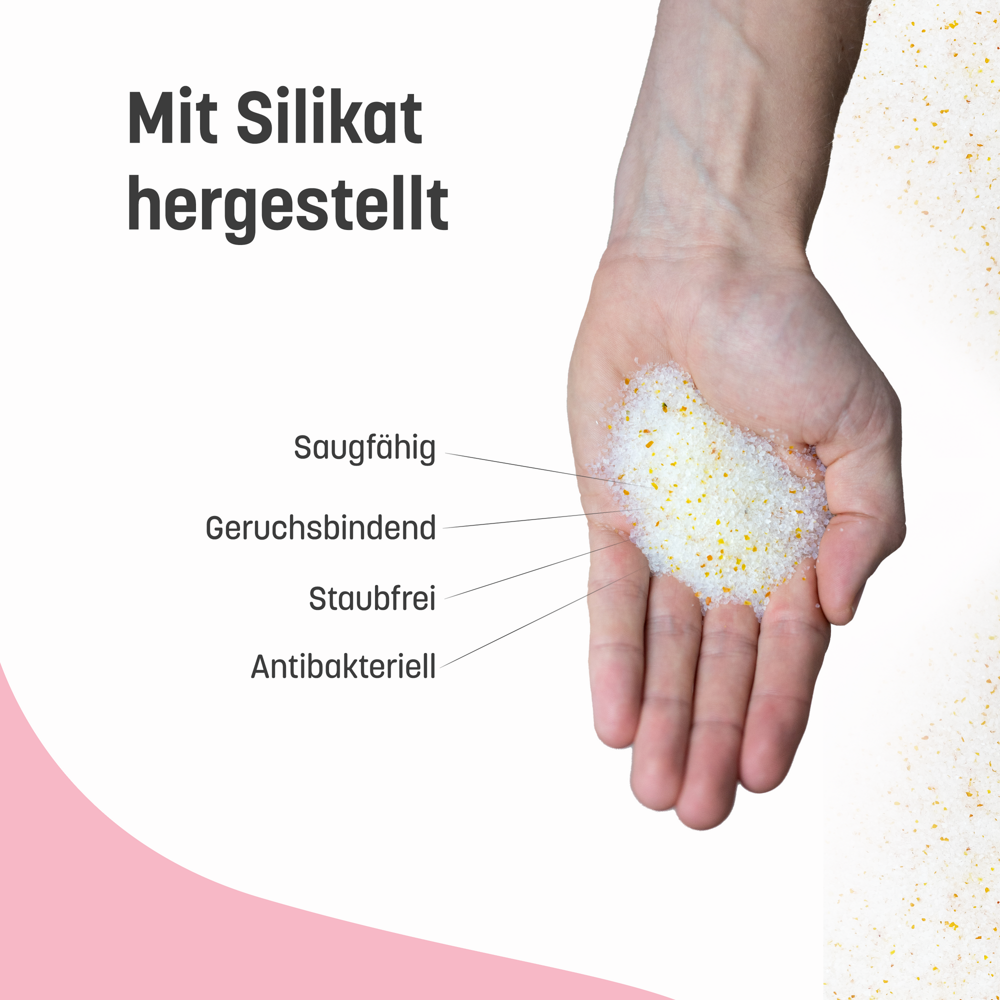 KatKare - Crystal Clean - Smarte Katzenstreu mit Gesundheitsindikator
