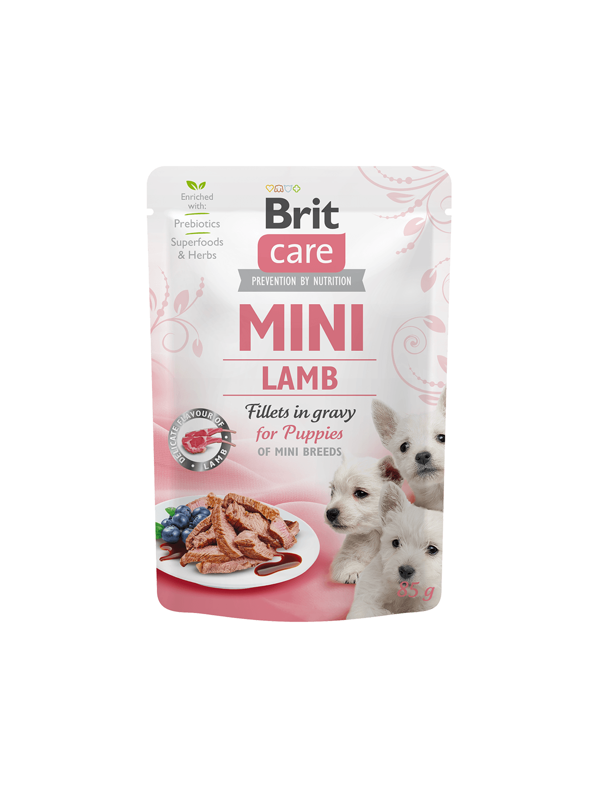 BRIT Care Mini Grainfree Hund Nassfutter Puppy - Lamb Fillets in Gravy