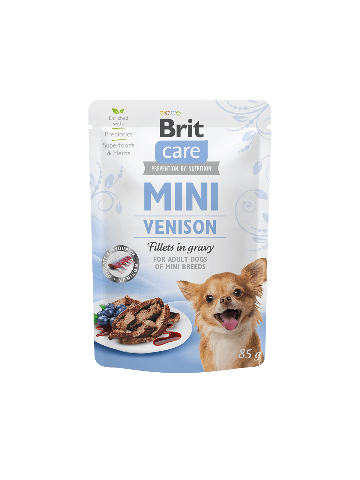 BRIT Care Mini Grainfree Hund Nassfutter Venison Fillets in Gravy