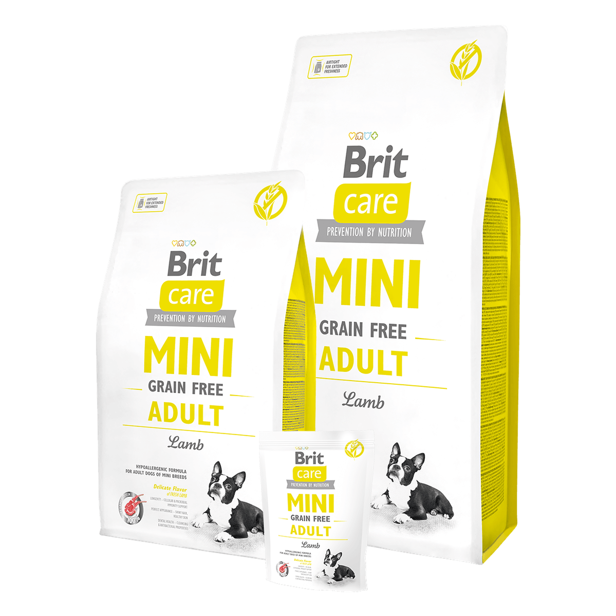 BRIT Care Mini Grainfree Hund Trockenfutter Adult - Lamb