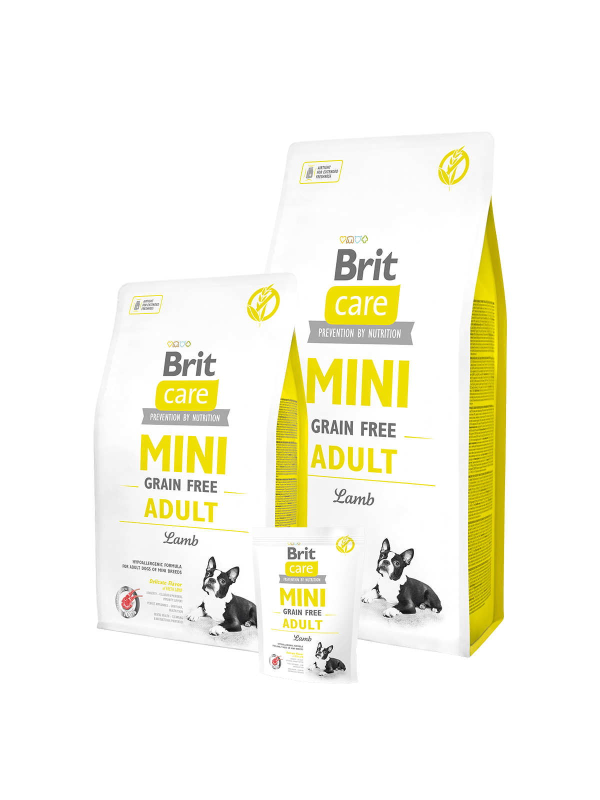 BRIT Care Mini Grainfree Hund Trockenfutter Adult - Lamb