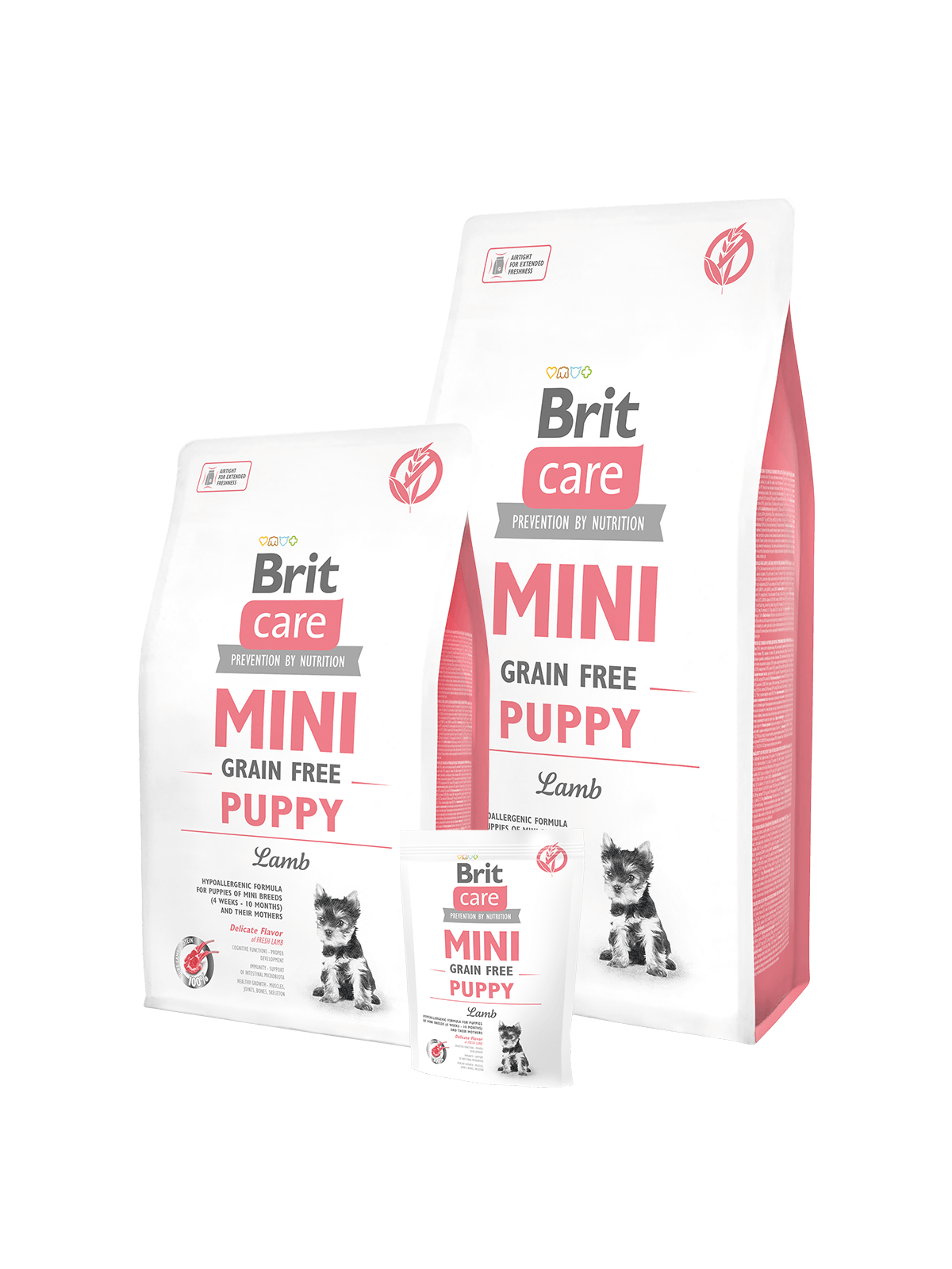 BRIT Care Mini Grainfree Hund Trockenfutter Puppy - Lamb