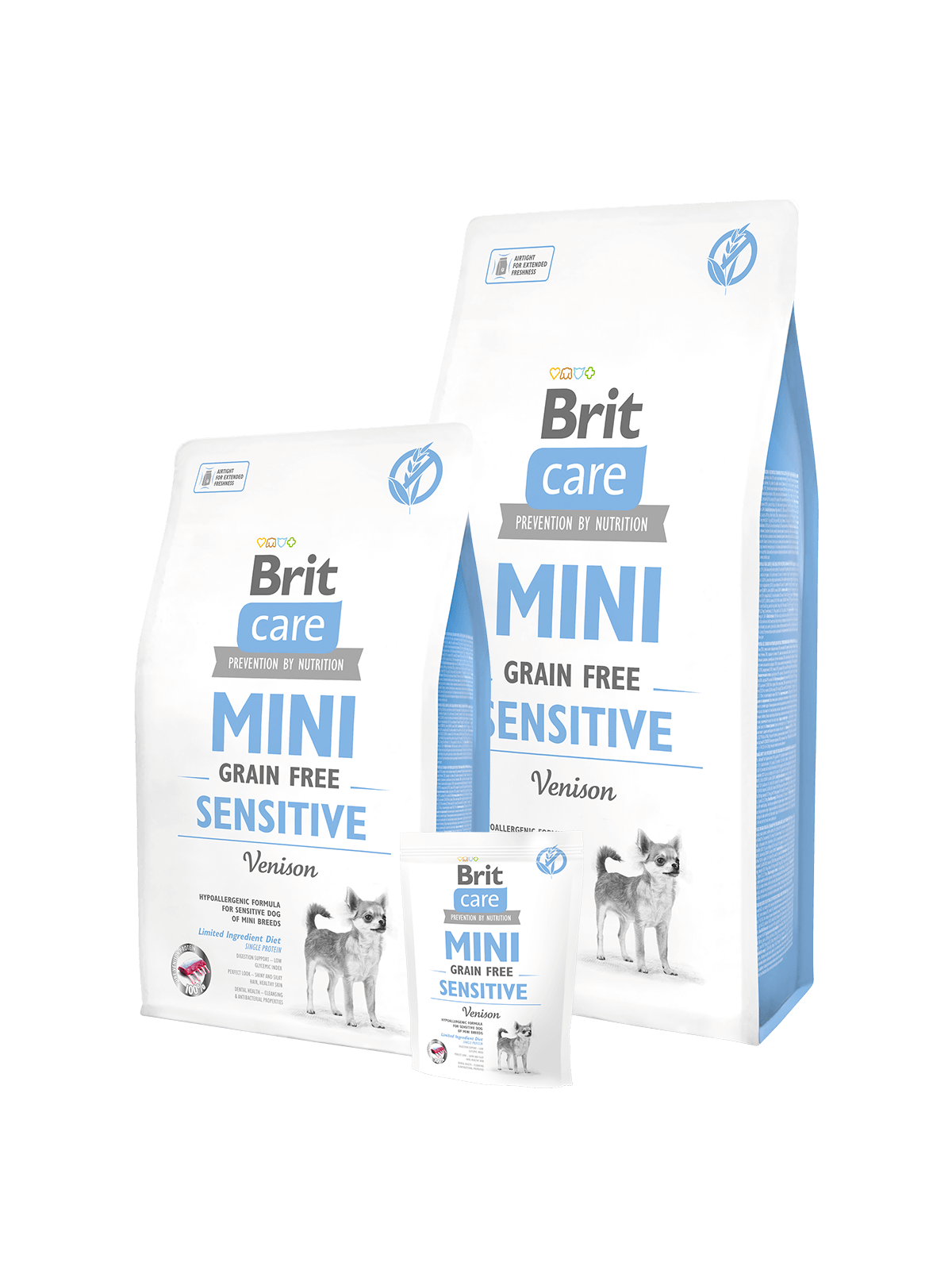 BRIT Care Mini Grainfree Hund Trockenfutter Sensitive - Venison