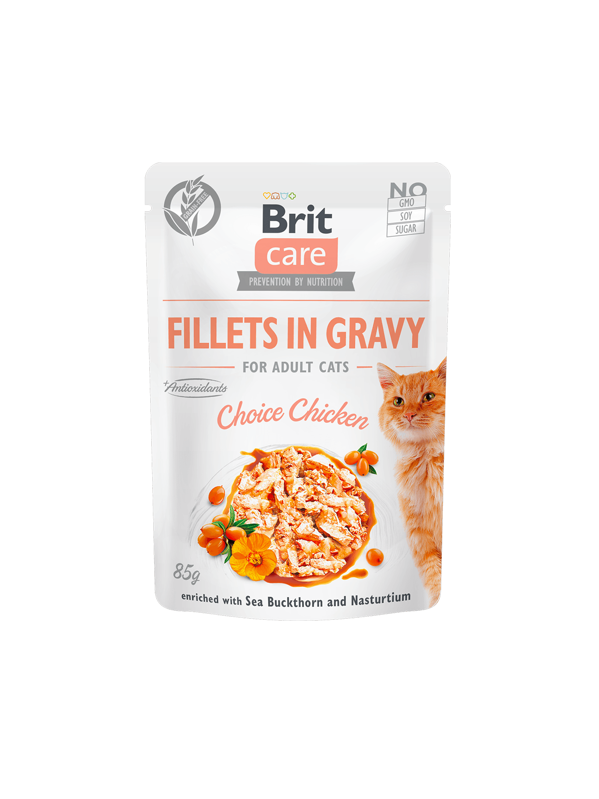 BRIT Care Nassfutter Katze Fillets in Gravy Choice Chicken