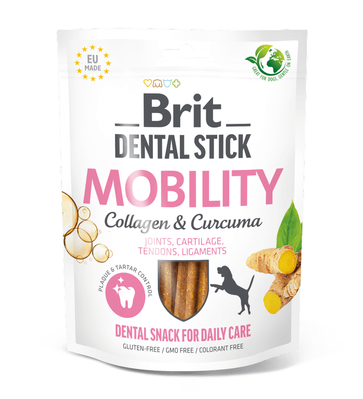 BRIT Dental Sticks Hund Mobility - with Curcuma & Collagen