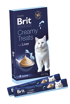 BRIT Care Cat Creamy Snack Liver 6 x 15 g