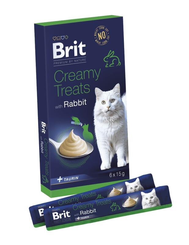BRIT Premium by Nature Cat Creamy Snack Rabbit, Snacks