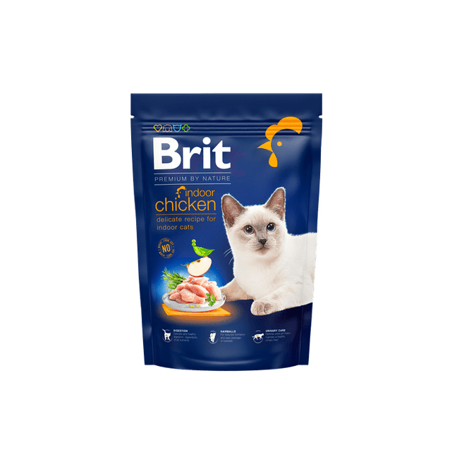 BRIT Premium by Nature Cat Indoor Chicken, Trockenfutter