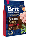 BRIT Premium by Nature Dog Adult L 3 kg