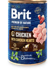 BRIT Premium by Nature Chicken with Hearts 400 g