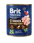 BRIT Premium by Nature Chicken with Hearts 800 g