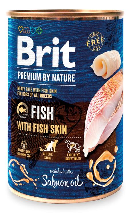 BRIT Premium by Nature Fish with Fish Skin 400 g