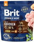 BRIT Premium by Nature Dog Junior M 1 kg