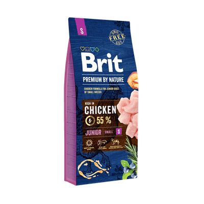 Brit Premium by Nature Dog Junior S 8 kg