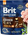 BRIT Premium by Nature Dog Senior S/M 1 kg