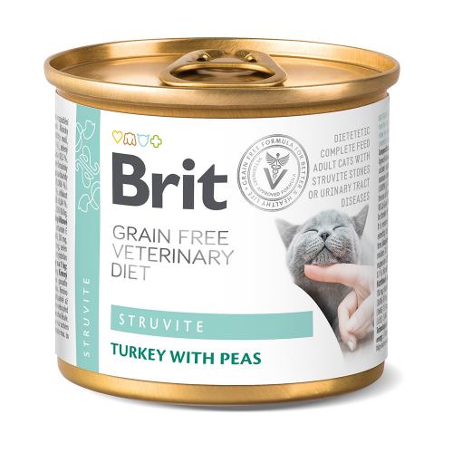 Brit Veterinary Diet Cat Struvite Nassfutter Dose 200 g