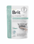 Brit Veterinary Diet Cat Urinary and Stress Relief Fillets 12 x 85 g