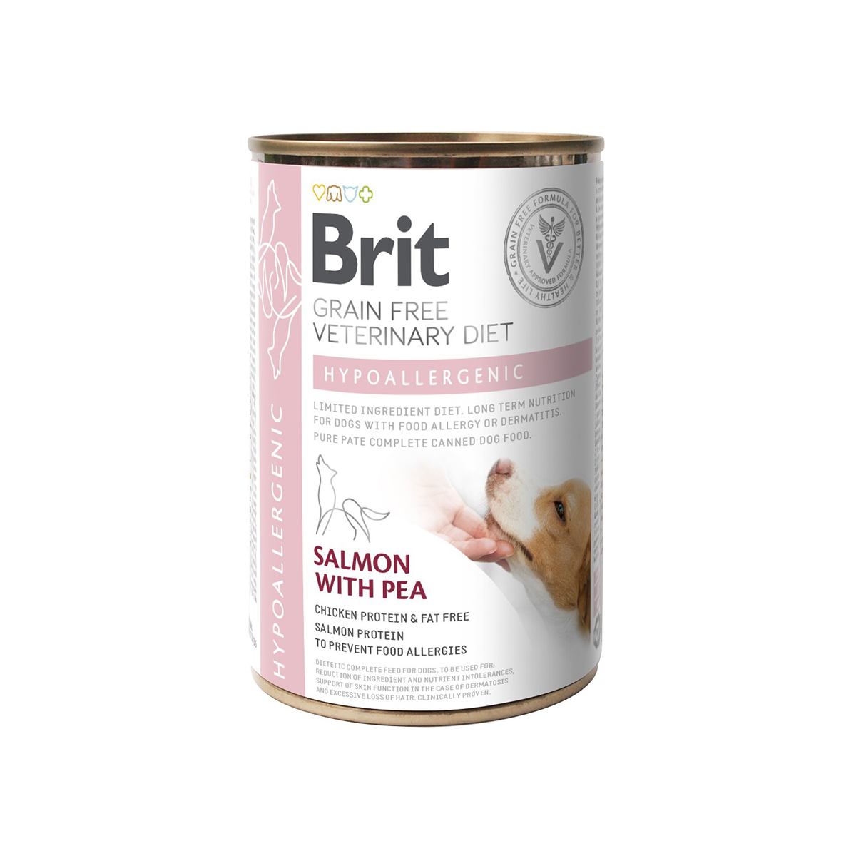 Brit Veterinary Diet Dog Hypoallergenic Nassfutter Dose 400 g