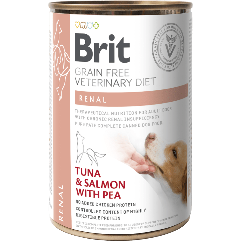 BRIT Veterinary Diet Dog Dose Renal, Nassfutter
