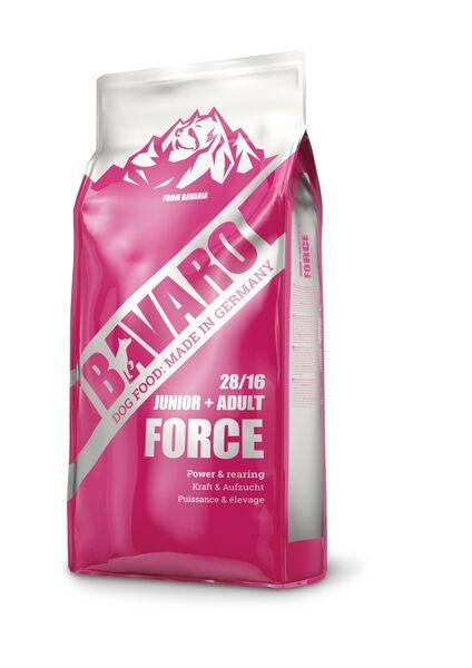 Artikel mit dem Namen Bavaro Force im Shop von zoo.de , dem Onlineshop für nachhaltiges Hundefutter und Katzenfutter.