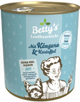 Artikel mit dem Namen Betty's Landhausküche Hund: Känguru & Kartoffel im Shop von zoo.de , dem Onlineshop für nachhaltiges Hundefutter und Katzenfutter.