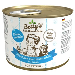 Betty's Landhausküche Pferd Pur, Nassfutter