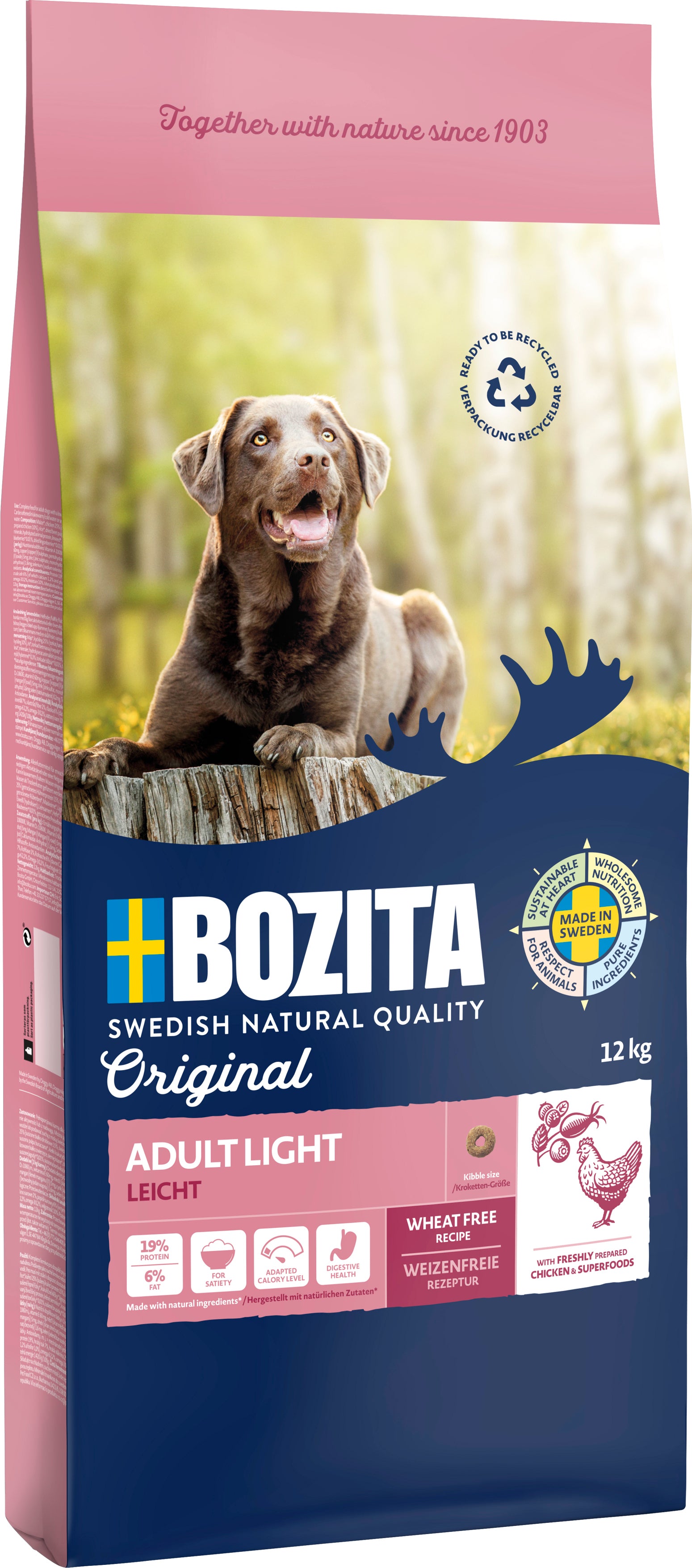 Bozita Dog Original Adult Light