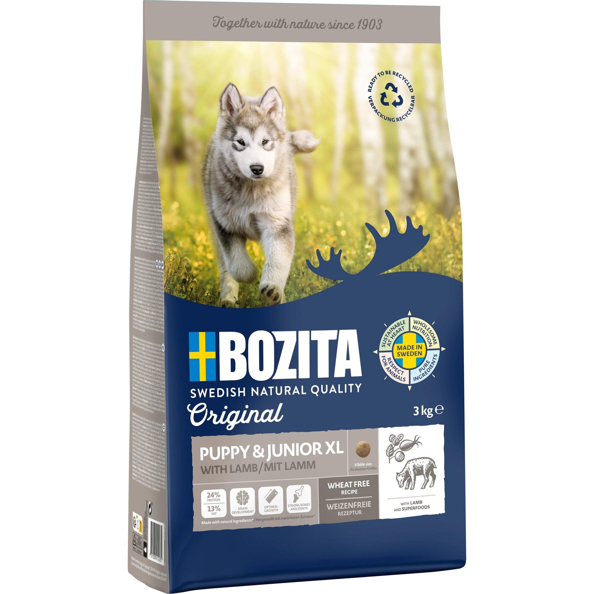 Bozita Dog Original Puppy & Junior Lamb XL