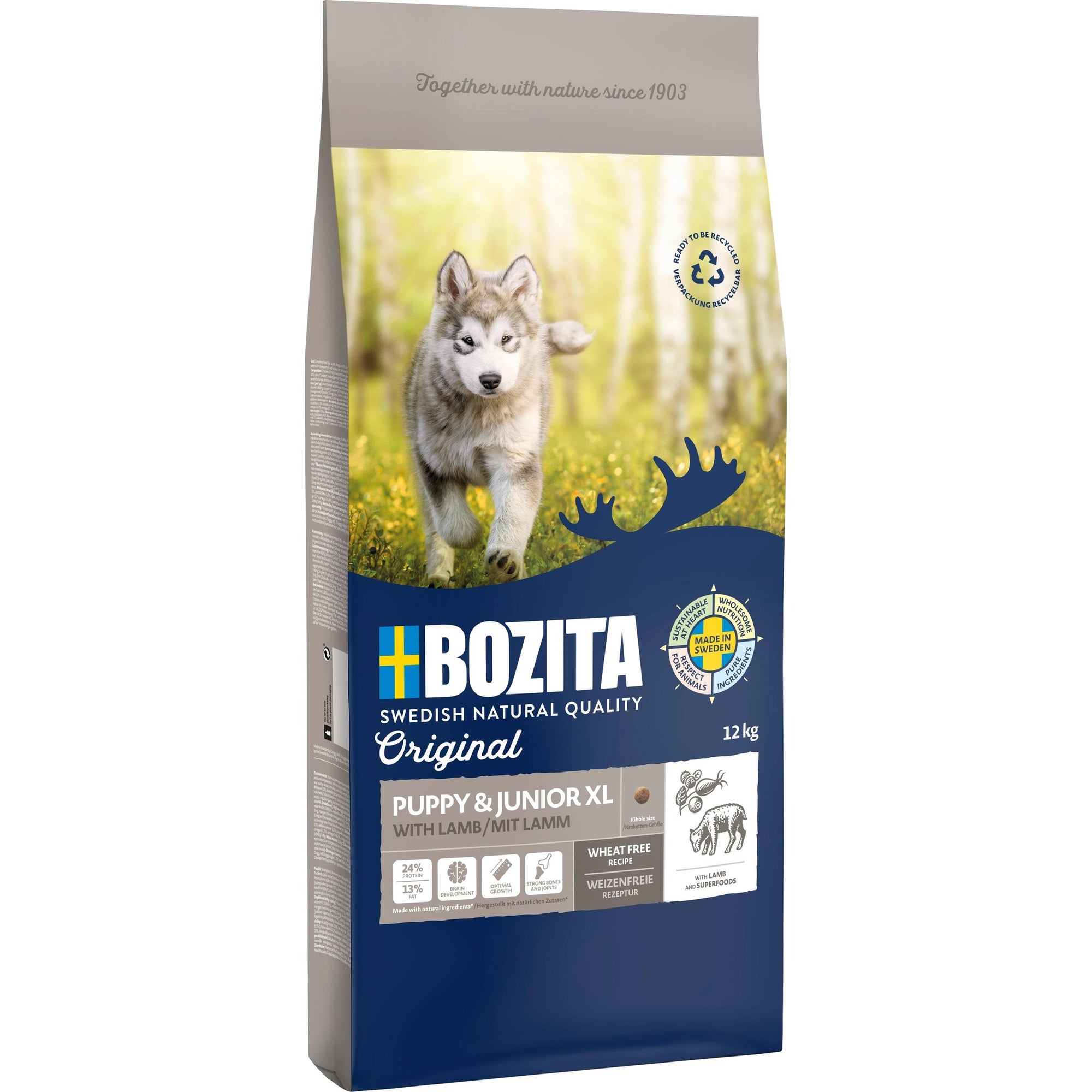 Bozita Dog Original Puppy & Junior Lamb XL