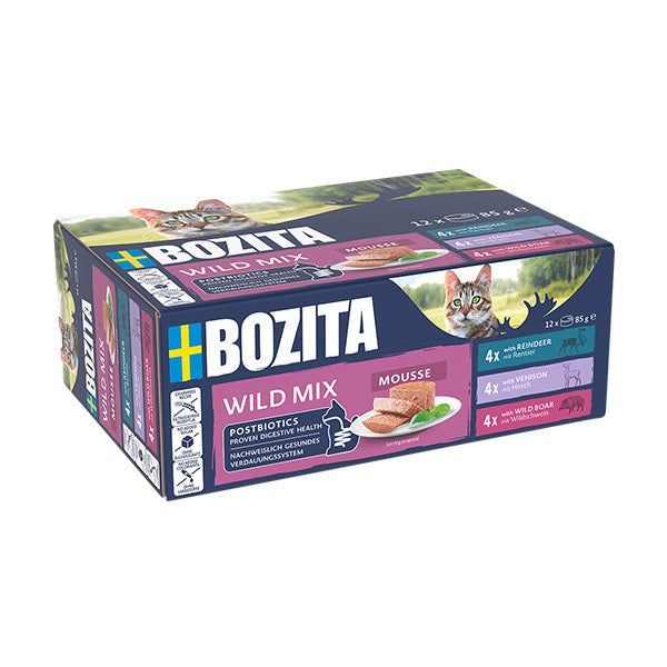 Bozita Mousse Mixed Wild, Nassfutter