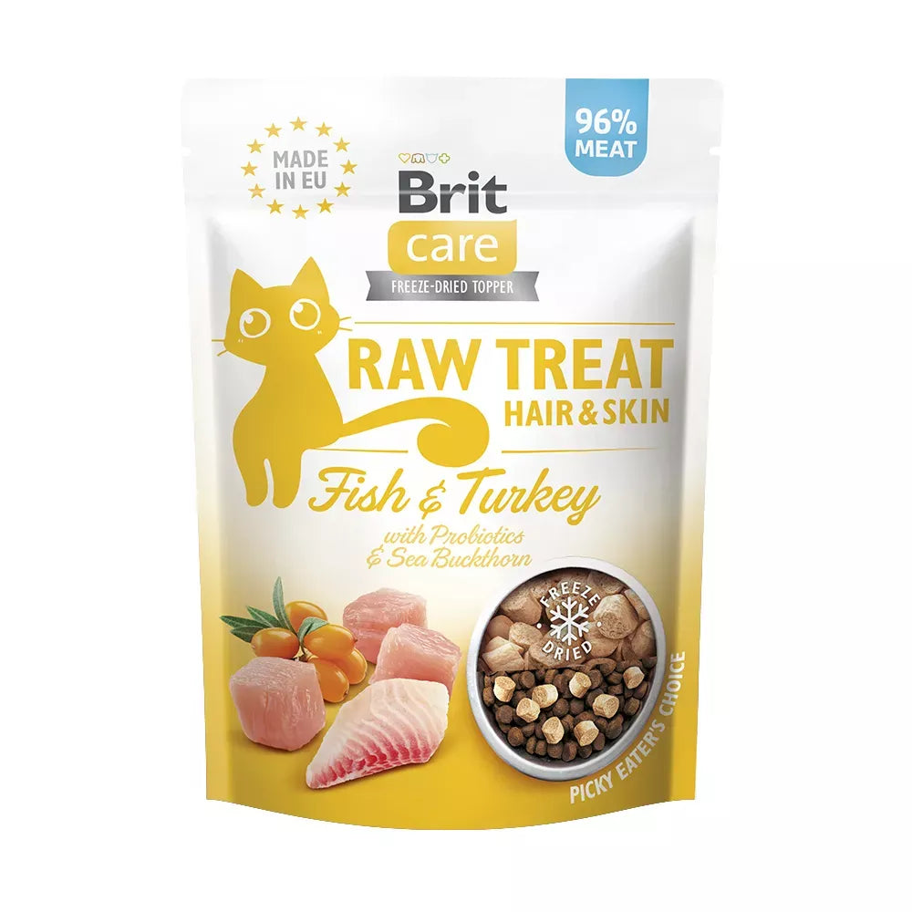 BRIT Katze Raw Treat - Hair &amp; Skin