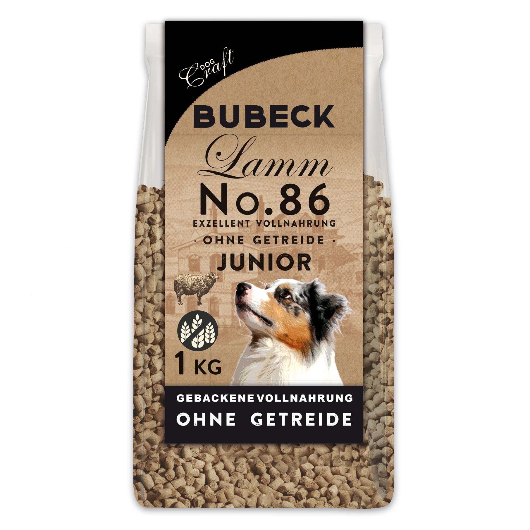 Bubeck No. 86 Junior Lammfleisch und Kartoffel, Trockenfutter