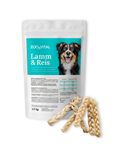 zooVital lamb rice dog food bag with braided chew toy bundle