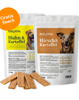zooVital Mixpaket Hirsch & Huhn + gratis Snack